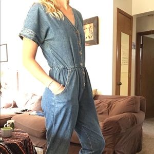 Vintage Denim Jumpsuit